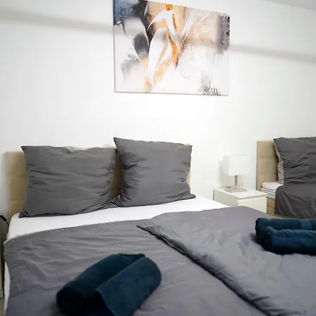 Modernes In Walldorf - 5 Min Zur Sap, Balkon & Netflix - Wehome Premium Apartment Walldorf (Baden-Wurttemberg)