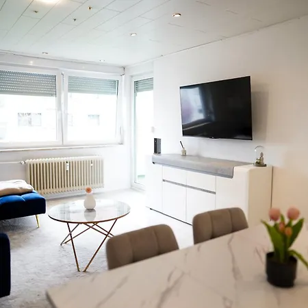 Modernes In Walldorf - 5 Min Zur Sap, Balkon & Netflix - Wehome Premium Apartment Walldorf (Baden-Wurttemberg)